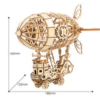 Rolife Luftschiff-Modell 3D-Holzpuzzle