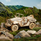 ROKR Army Jeep Modellbau 3D Holzpuzzle