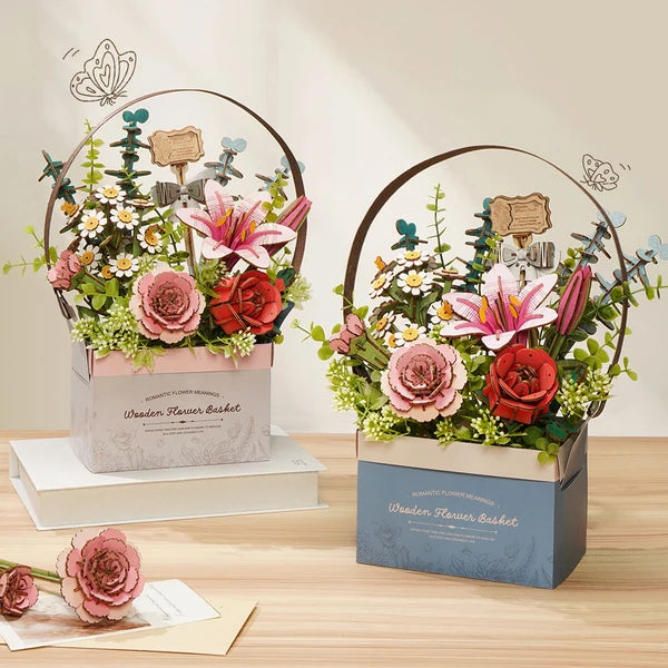 Rowood Holzkörbchen 3D Puzzle