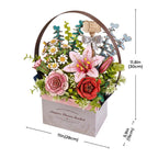 Rowood Holzkörbchen 3D Puzzle