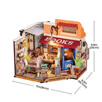 Rolife Eck-Buchhandlung DIY Miniaturhaus