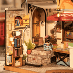Rolife Eck-Buchhandlung DIY Miniaturhaus