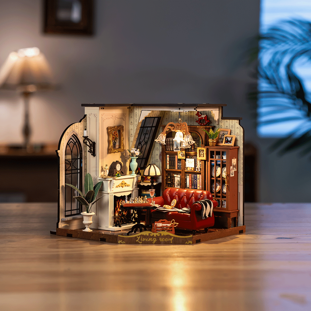 Rolife Catherines Wohnzimmer DIY Miniaturhaus