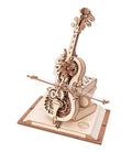 ROKR Magic Cello Mechanische Spieluhr 3D-Holzpuzzle