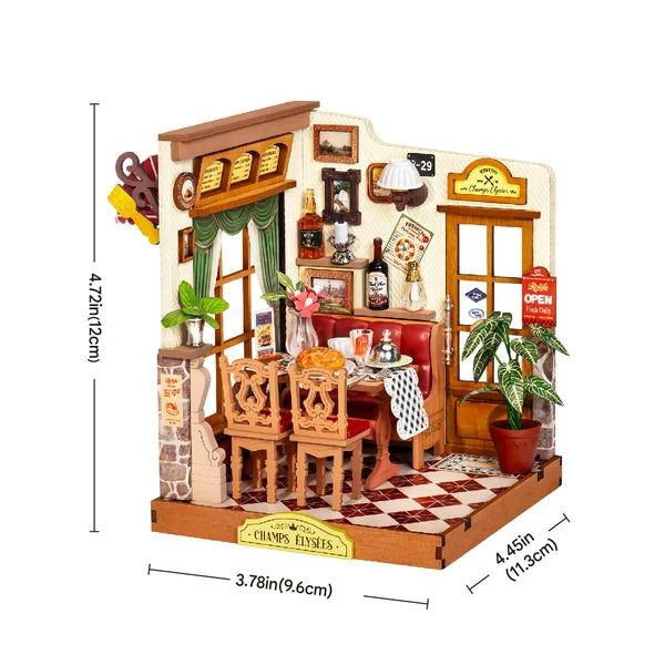 Rolife Champs-Élysées Bistro DIY Miniaturhaus