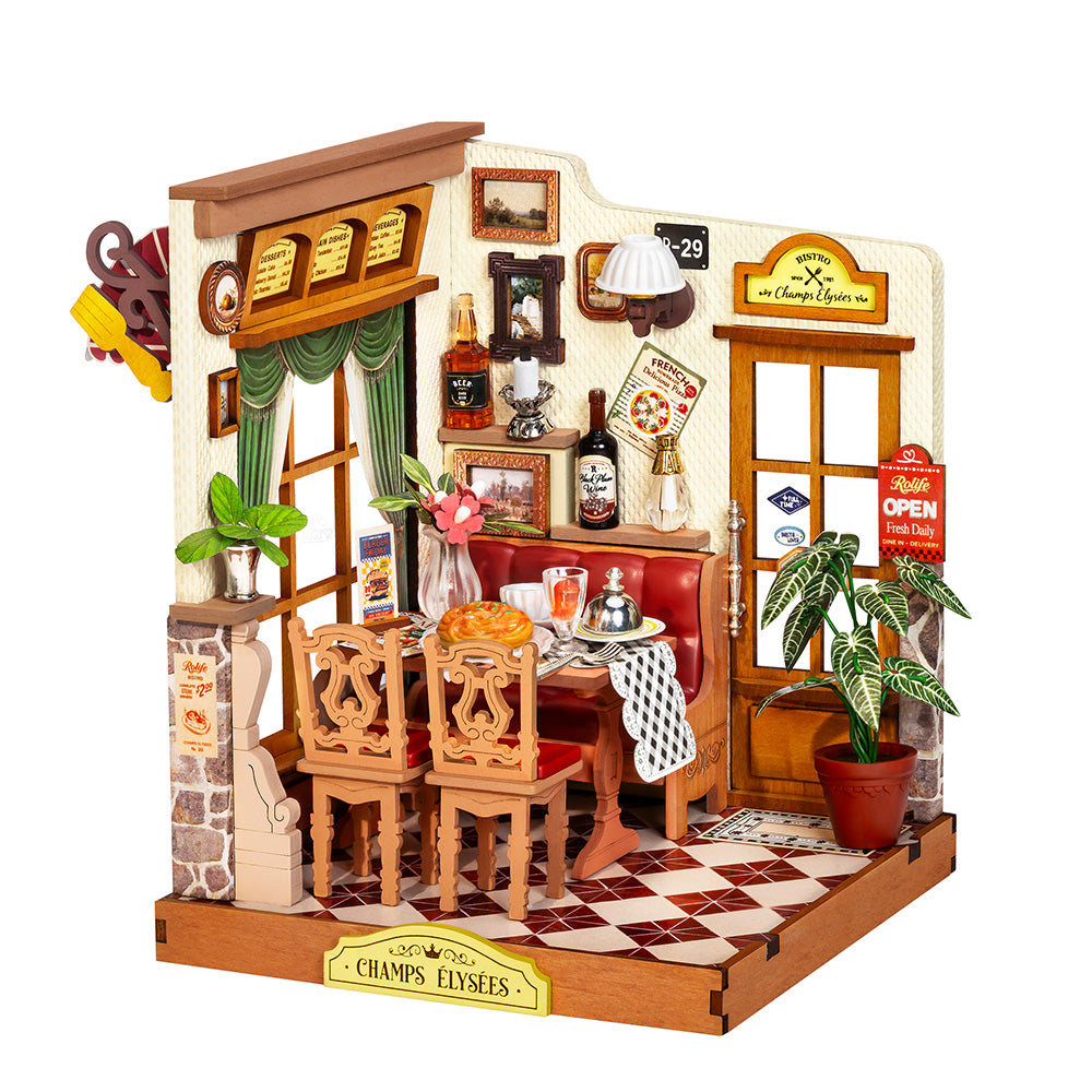 Rolife Champs-Élysées Bistro DIY Miniaturhaus