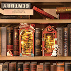 Rolife Weihnachts-Straße DIY Book Nook