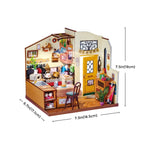 Rolife Gemütliche Küche DIY Miniaturhaus