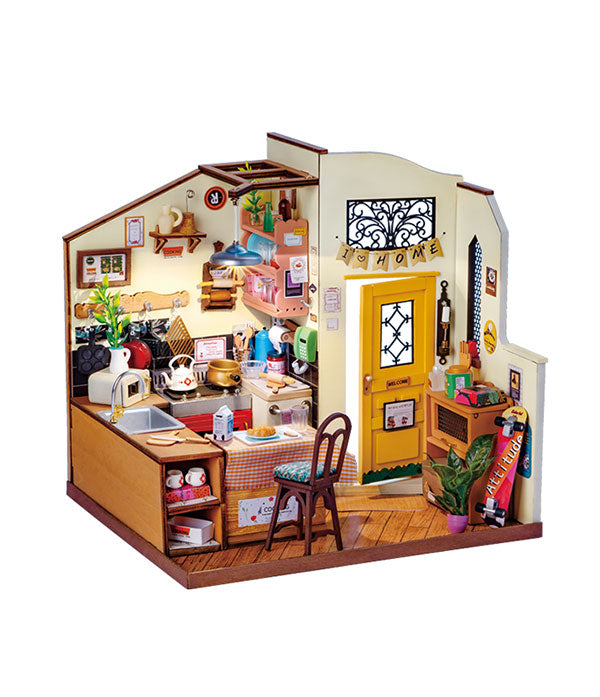 Rolife Gemütliche Küche DIY Miniaturhaus