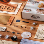 ROKR Diva Grammophon Spieluhr Holz 3D Puzzle