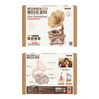 ROKR Diva Grammophon Spieluhr Holz 3D Puzzle