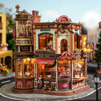 ROKR Traum Kaffeefabrik Spieluhr Holz 3D Puzzle