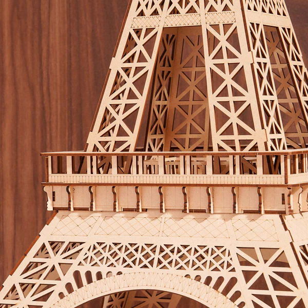 Rolife Eiffelturm Plus 3D-Holzpuzzle
