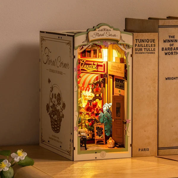 Rolife Floral Corner DIY-Bücherregal