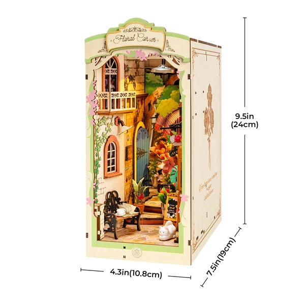 Rolife Floral Corner DIY-Bücherregal