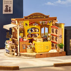 Rolife Flauschige Freunde Laden DIY Miniaturhaus