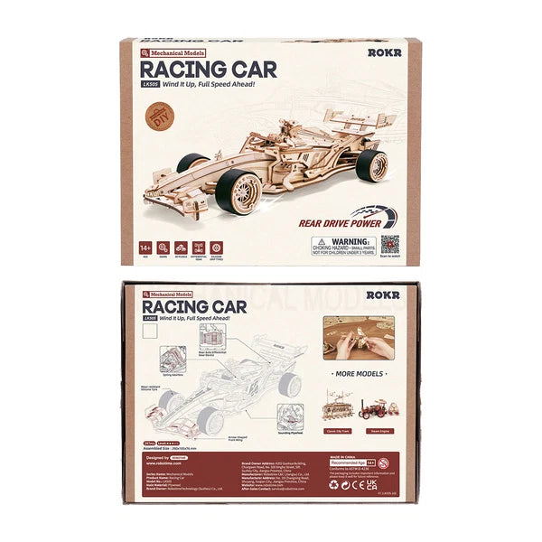 ROKR Rennwagen 3D Holzpuzzle