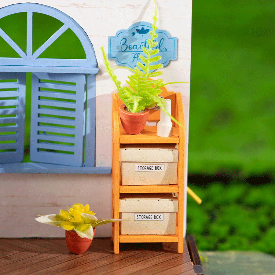 Rolife Dreamy Garden House DIY Miniaturhaus