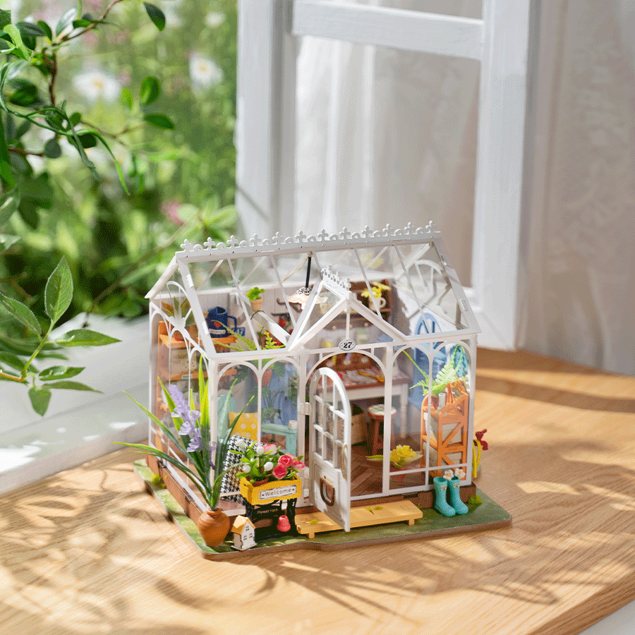 Rolife Dreamy Garden House DIY Miniaturhaus