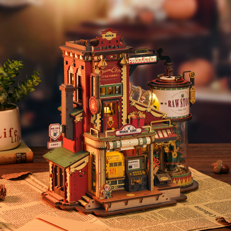 ROKR Dream Gift Factory Spieluhr aus Holz