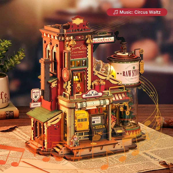 ROKR Dream Gift Factory Spieluhr aus Holz