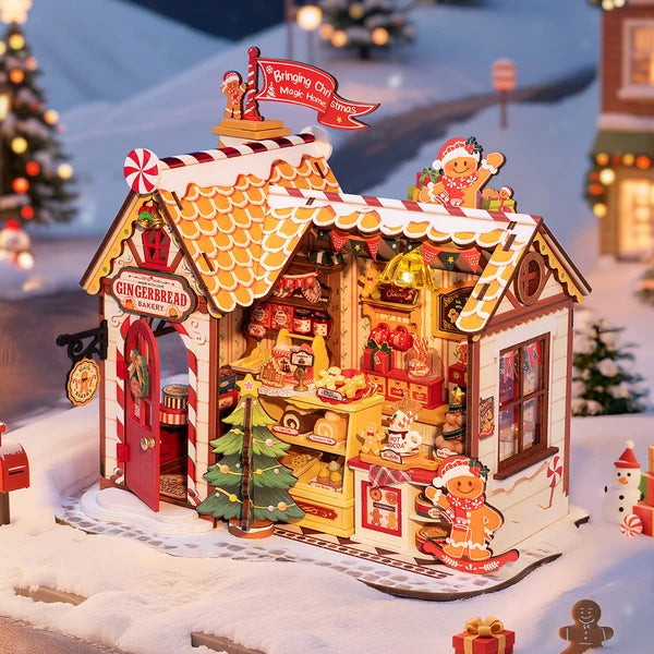 Rolife Lebkuchenhaus DIY Miniaturhaus