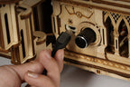 ROKR Klassisches Grammophon 3D Holzpuzzle (Elektrische Version)