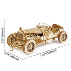 ROKR Grand Prix Rennwagen Modellbausatz 3D
