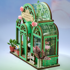 Rolife Grüner Springbrunnen Garten DIY Miniaturhaus
