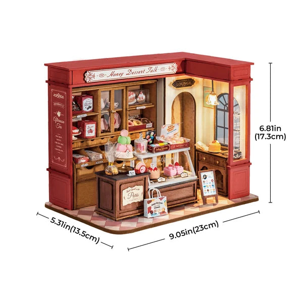 Rolife Honig Dessertgespräch DIY Miniaturhaus