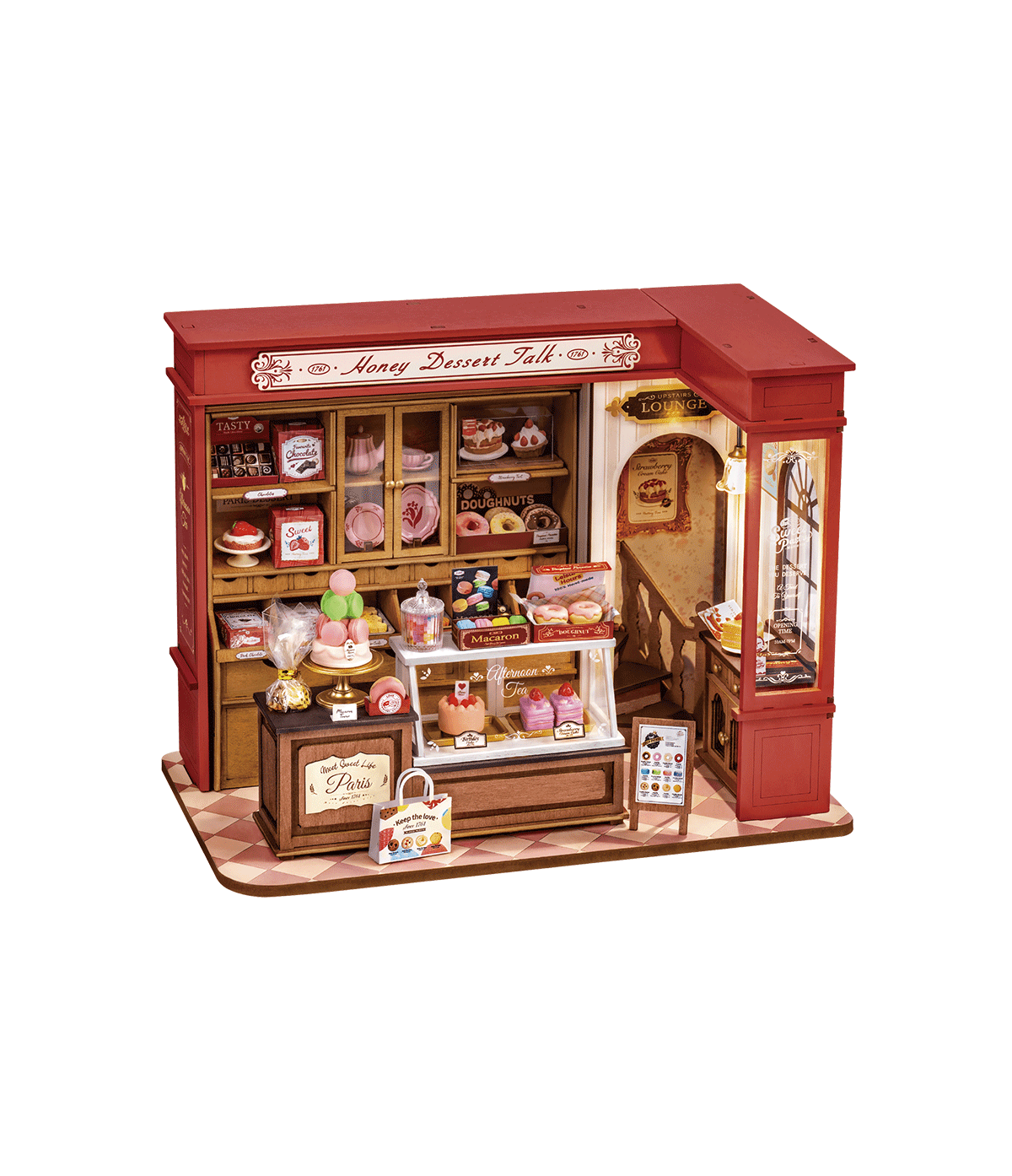 Rolife Honig Dessertgespräch DIY Miniaturhaus