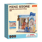 Rolife Melody Instrumentenladen DIY Miniatur