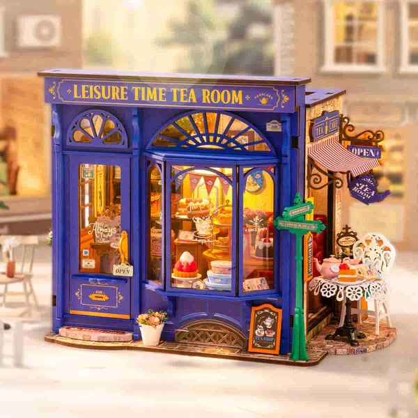 Rolife Leisure Time Teestube DIY Miniaturhaus