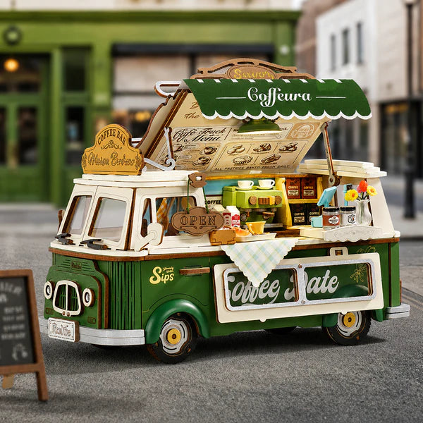 Rolife Leo's Coffee Truck 3D Holzpuzzle