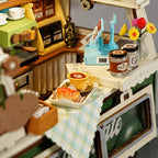 Rolife Leo's Coffee Truck 3D Holzpuzzle