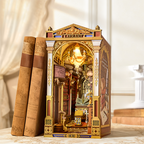 Rolife Bibliothek der Wunder DIY-Bücherregal-Ecke
