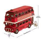 Rolife London Doppeldeckerbus 3D Holzpuzzle