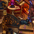 Rolife Magic Fantasy Corner DIY-Bücherregaleinsatz