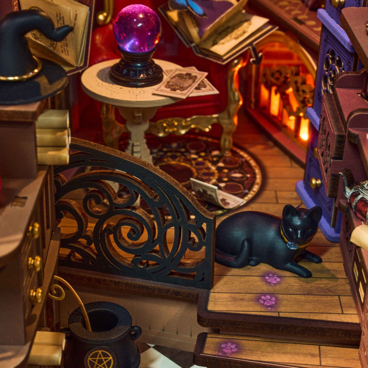 Rolife Magic Fantasy Corner DIY-Bücherregaleinsatz