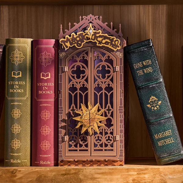 Rolife Magic Fantasy Corner DIY-Bücherregaleinsatz