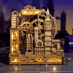 ROKR London Marmor Murmelbahn Holz 3D Puzzle