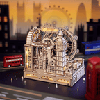 ROKR London Marmor Murmelbahn Holz 3D Puzzle