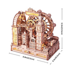 ROKR London Marmor Murmelbahn Holz 3D Puzzle