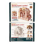 ROKR London Marmor Murmelbahn Holz 3D Puzzle