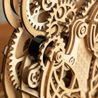 ROKR Eulen-Uhr Mechanisches 3D-Holzpuzzle