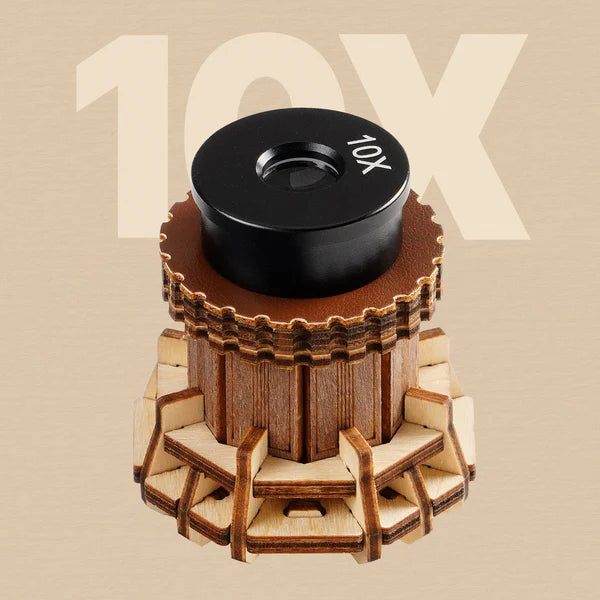 ROKR Mikroskop Mechanisches 3D-Holzpuzzle