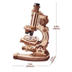 ROKR Mikroskop Mechanisches 3D-Holzpuzzle