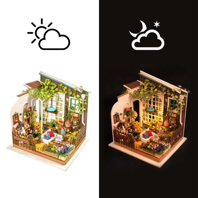 Rolife Miller's Blumenhaus DIY Miniaturhaus