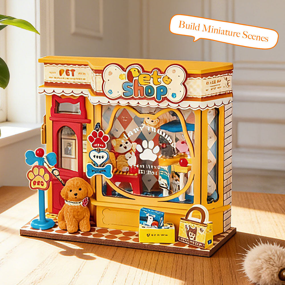 Rolife Pawfect Pet Shop DIY Miniaturhaus