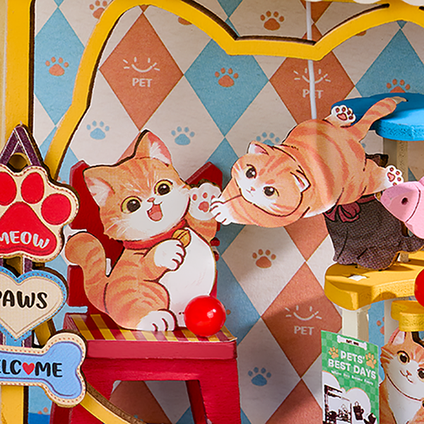 Rolife Pawfect Pet Shop DIY Miniaturhaus